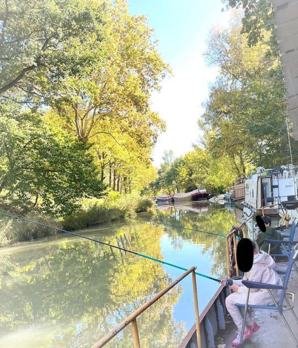 Insolite Peniche Amazonie Canal Du Midi Gardouch ภายนอก รูปภาพ